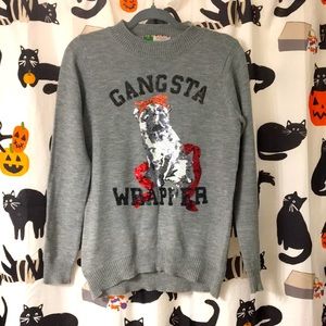 Sequin xmas sweater